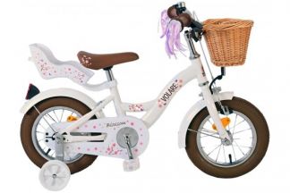 Volare Blossom Kinderfiets - Meisjes - 12 inch - Wit