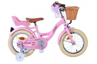 Volare Blossom Kinderfiets - Meisjes - 14 inch - Roze